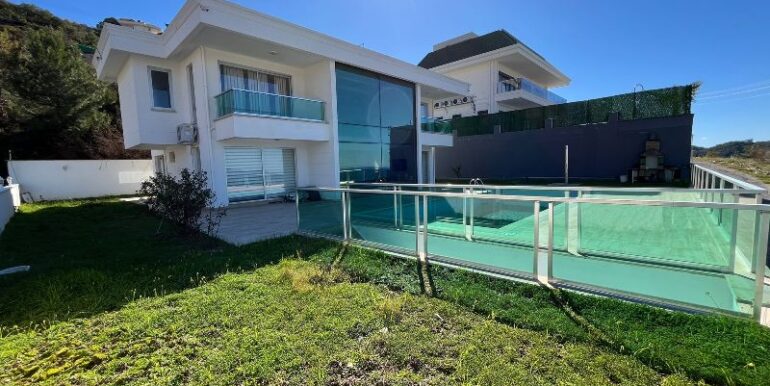 Neubau Private Villa Alanya Kargicak 5+1 Mit Privatpool 32