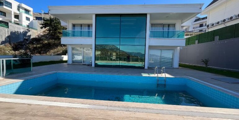 Neubau Private Villa Alanya Kargicak 5+1 Mit Privatpool 34