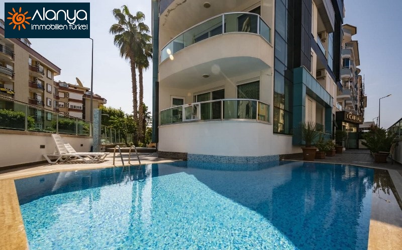 Neubau Wohnung Strandnahe Alanya Oba 105.000 Euro