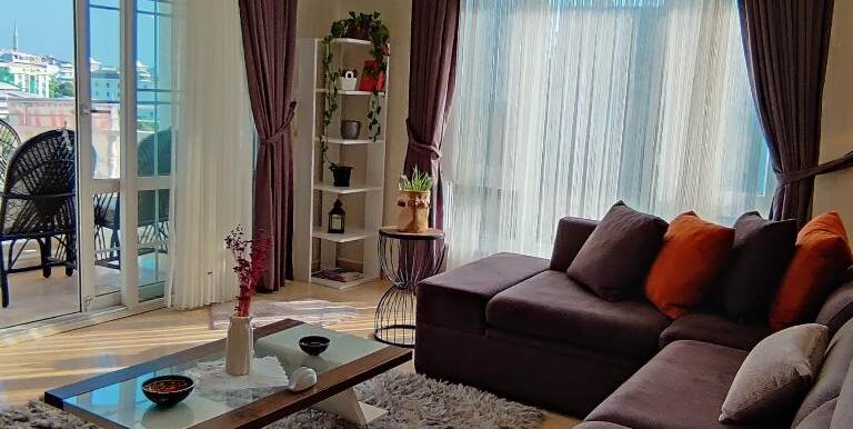 Strandnahe Meerblick Wohnung Alanya Tosmur Dimcay 7