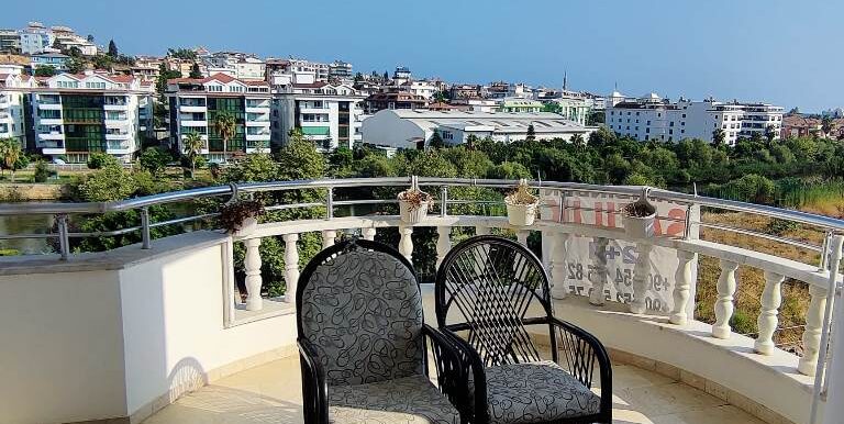Strandnahe Meerblick Wohnung Alanya Tosmur Dimcay 11