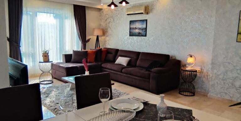 Strandnahe Meerblick Wohnung Alanya Tosmur Dimcay 22