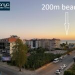 strandnahe penthouse dublex wohnung alanya kestel
