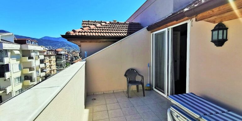 Strandnahe Penthouse-Dublex Wohnung Alanya Oba 4