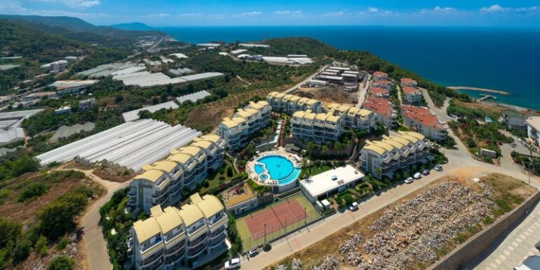 Sunset Beach Residence Dublex Wohnung in Alanya Konakli 32