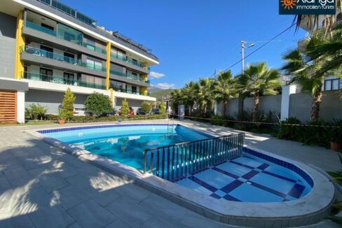 NEUBAU ERSTBEZUG WOHNUNG ALANYA OBA 185.000 EURO 1
