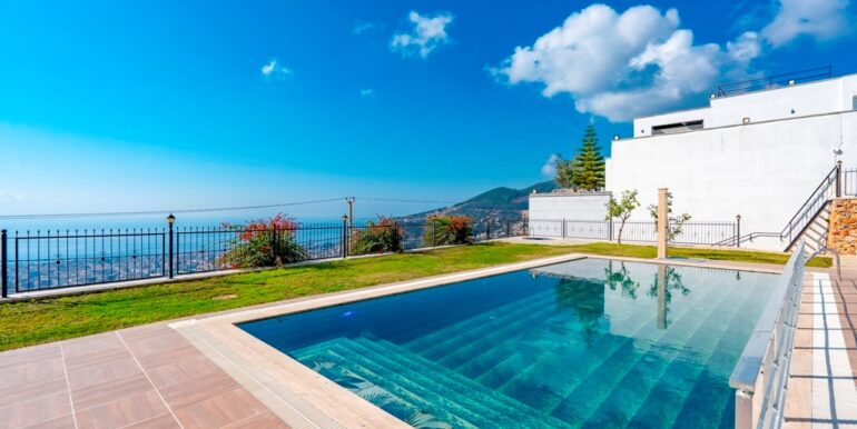 NEUBAU LUXUS VILLA ALANYA TEPE BEKTAS 2