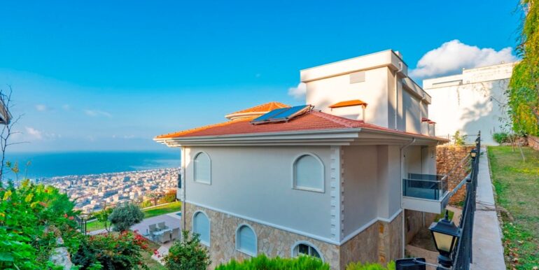 NEUBAU LUXUS VILLA ALANYA TEPE BEKTAS 4
