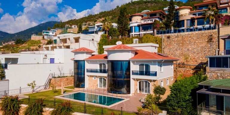 NEUBAU LUXUS VILLA ALANYA TEPE BEKTAS 7