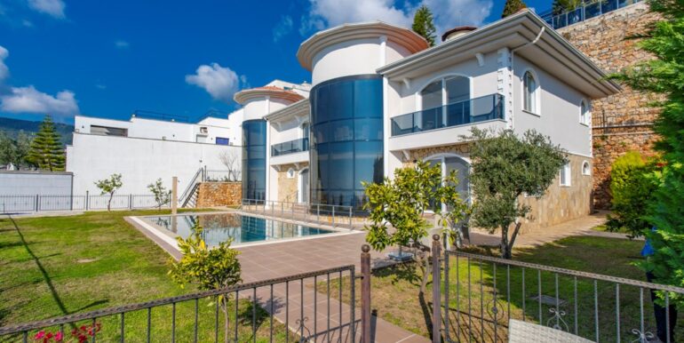 NEUBAU LUXUS VILLA ALANYA TEPE BEKTAS 22