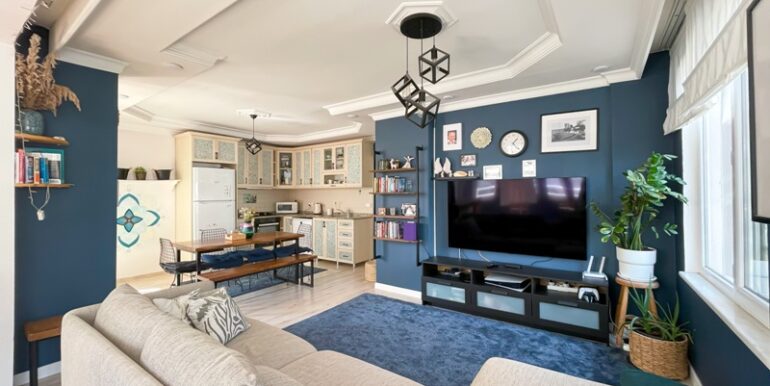 SKY HOMES RESIDENCE 3.ETAGE WOHNUNG MÖBLIERT ALANYA TOSMUR 9