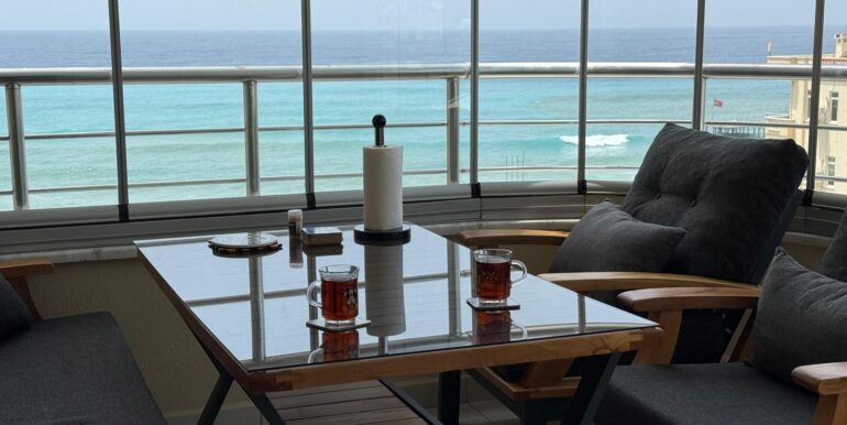 Meerblick Wohnung erste meereslinie Alanya 10