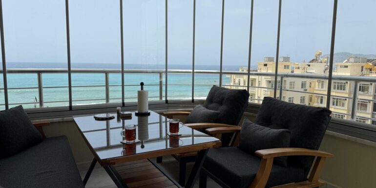 Meerblick Wohnung erste meereslinie Alanya 13