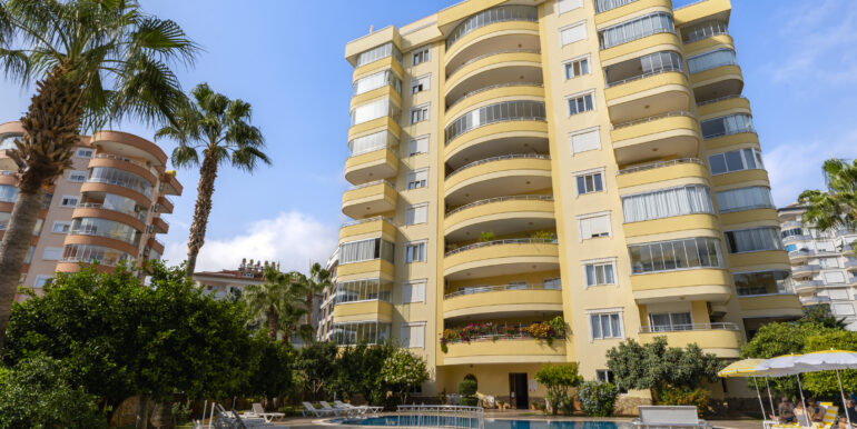 Schöne Große Meerblick Wohnung in Alanya Tosmur 2