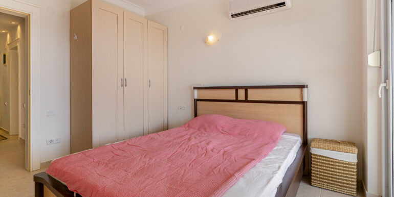 Schöne Große Meerblick Wohnung in Alanya Tosmur 13