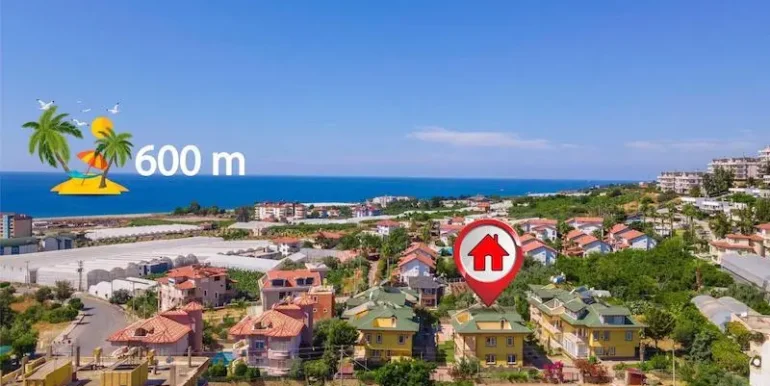 Haus Kaufen Alanya mit Meerblick EP20 2