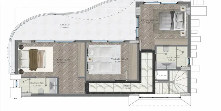 Luxus Villa Alanya AH65 10