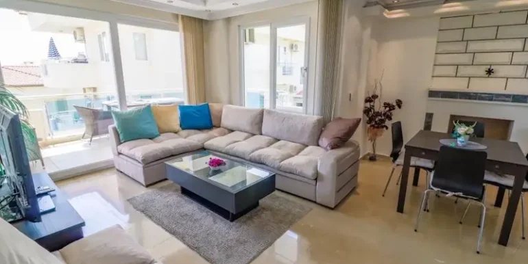 Strandnah 3 Schlafzimmer Wohnung Alanya 1089 19