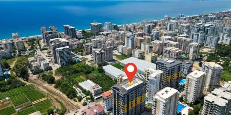 3 Schlafzimmer Residenz Wohnung Alanya 757 1