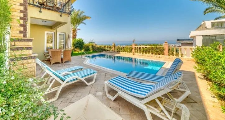 Alanya Privatvilla mit Meerblick im Angebot 10
