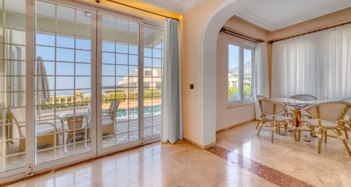 Alanya Privatvilla mit Meerblick im Angebot 17