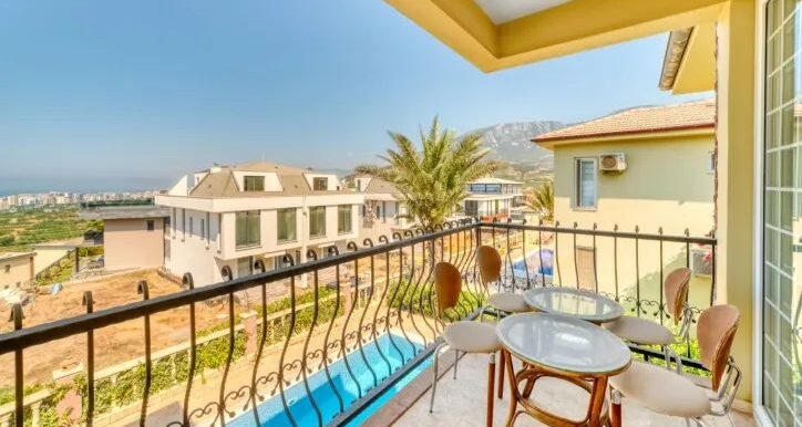 Alanya Privatvilla mit Meerblick im Angebot 37