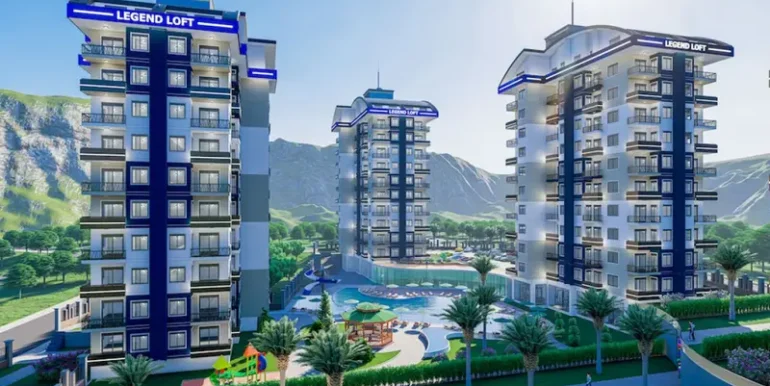 Preiswerte Meerblick Wohnungen Kaufen Türkei MD99 1