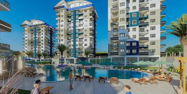 Preiswerte Meerblick Wohnungen Kaufen Türkei MD99 7