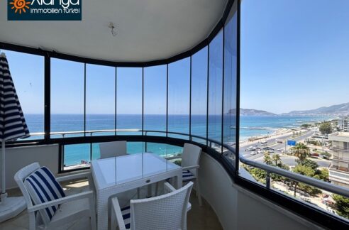 3 Schlafzimmer Wohnung Alanya 1. Meereslinie