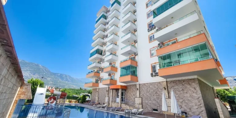 2 Schlafzimmer Residenz Wohnung Alanya 1255 9