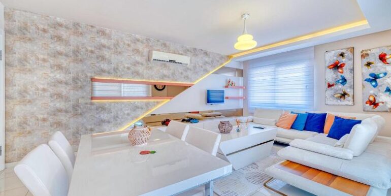 3 Zimmer Grosse Alanya Wohnung Einzugsbereit 14