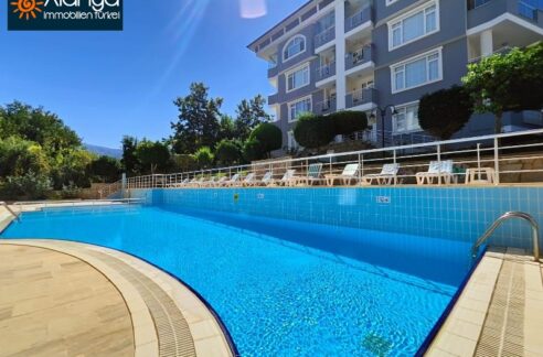 Alanya Oba 3 Zimmer Wohnung mit Pool/Einzugsbereit