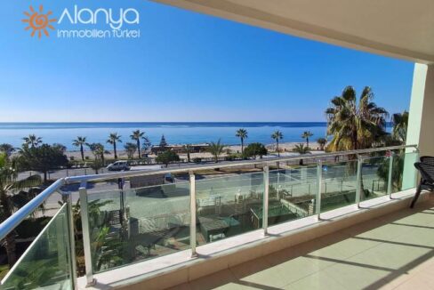 Alanya Strand Wohnung mit Tollem Meerblick