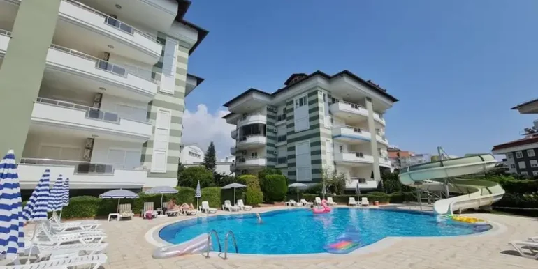 3 Zimmer Wohnung mit Pool Alanya AH28 1