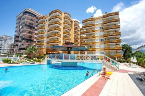 alanya grosse strand wohnung für 99.500 euro