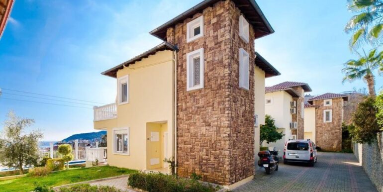 alanya meerblick villa in zentrum nord einzugsbereit 2