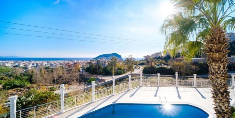 alanya meerblick villa in zentrum nord einzugsbereit 3