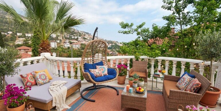 alanya meerblick villa in zentrum nord einzugsbereit 9