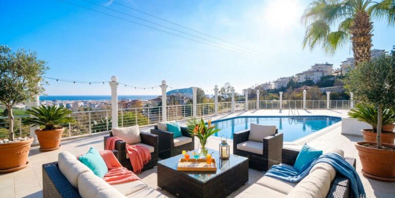 alanya meerblick villa in zentrum nord einzugsbereit 14