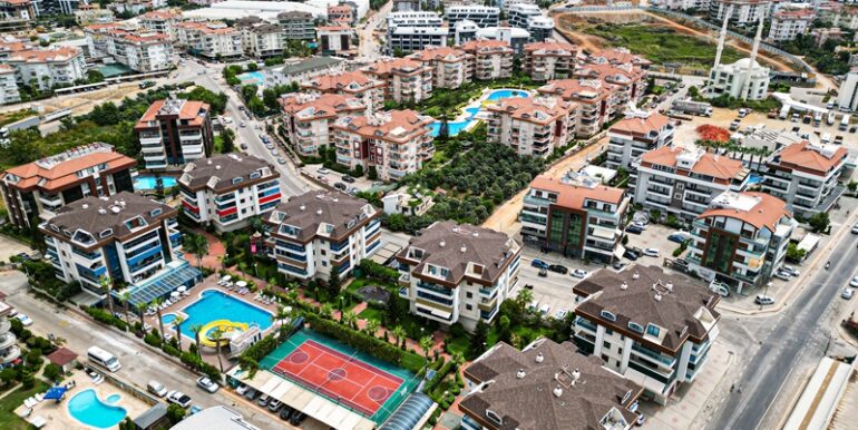 Trio City Blue Wohnung mit 3 Schlafzimmer Alanya Oba 16