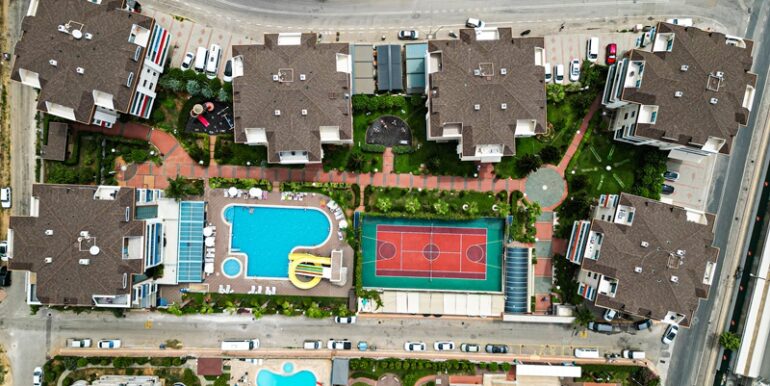 Trio City Blue Wohnung mit 3 Schlafzimmer Alanya Oba 17