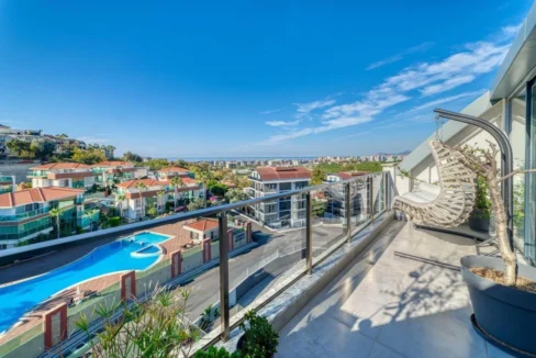 Penthouse Apartment mit Meerblick LX55