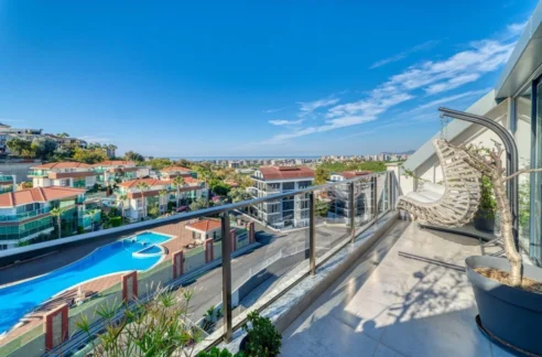 Penthouse Apartment mit Meerblick LX55