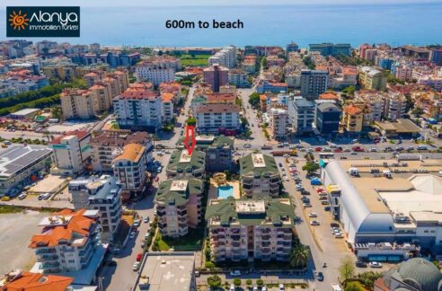 3 Zimmer Wohnung Gegen Über ALANYUM Einzugsbereit