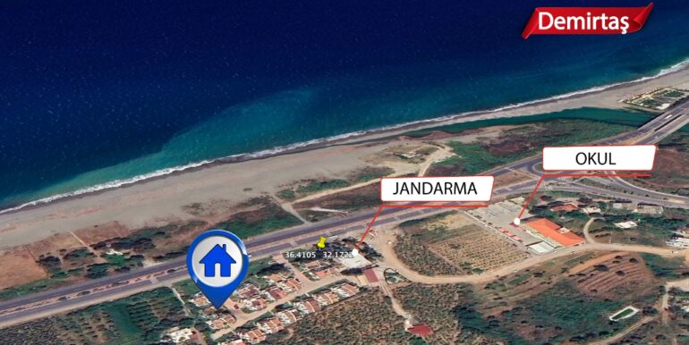 Alanya Strand Haus für 162.000 Euro zu verkaufen 36