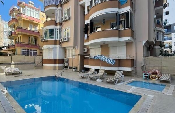 Alanya Zentrum 3 Zimmer Wohnung Kleopatrastrand Lage 1