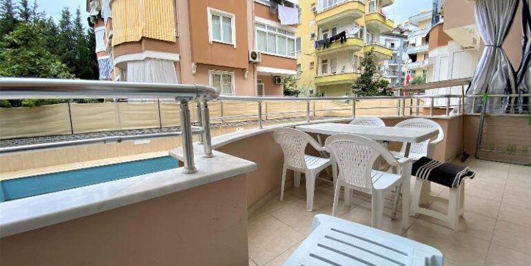 Alanya Zentrum 3 Zimmer Wohnung Kleopatrastrand Lage 12