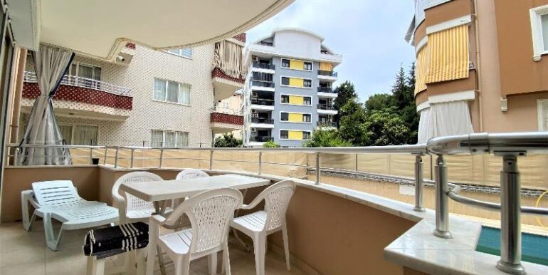Alanya Zentrum 3 Zimmer Wohnung Kleopatrastrand Lage 13