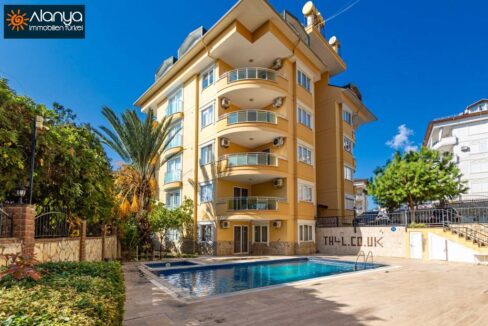 Alanya Zentrum 3 Zimmer Wohnung mit Pool