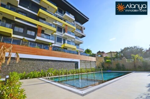 Neubau 3 Zimmer Wohnung Alanya Kestel Erstbezug 1